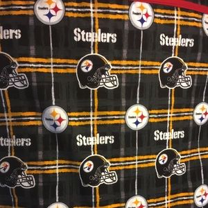 Handmade Steelers Pillowcase